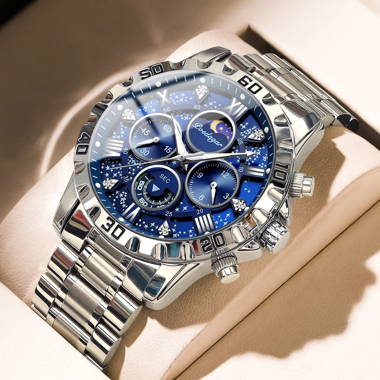 Luxury Quartz Chronograph Watch