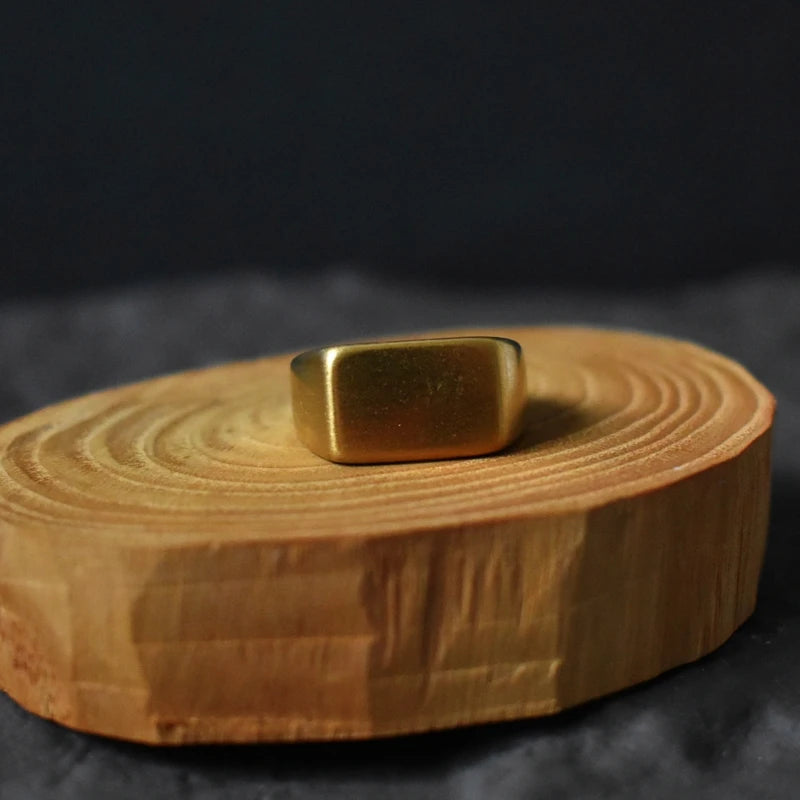 Stainless Steel Signet Ring