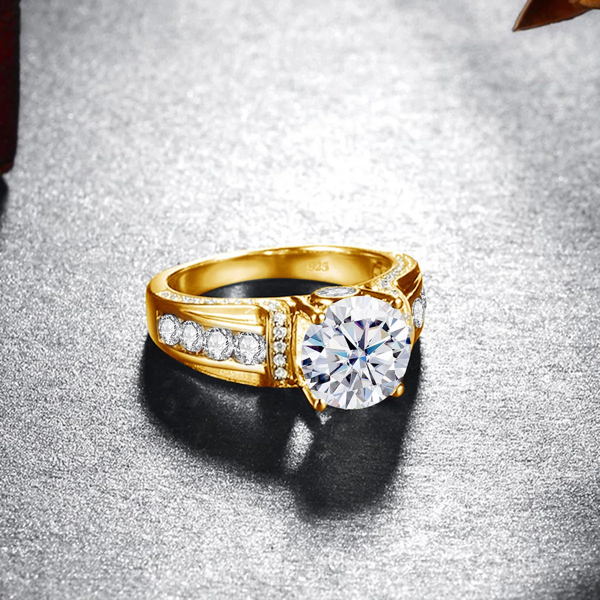 Luxury 2ct Moissanite Ring