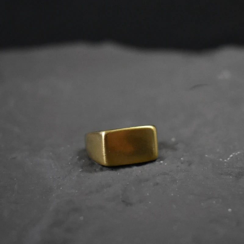 Stainless Steel Signet Ring