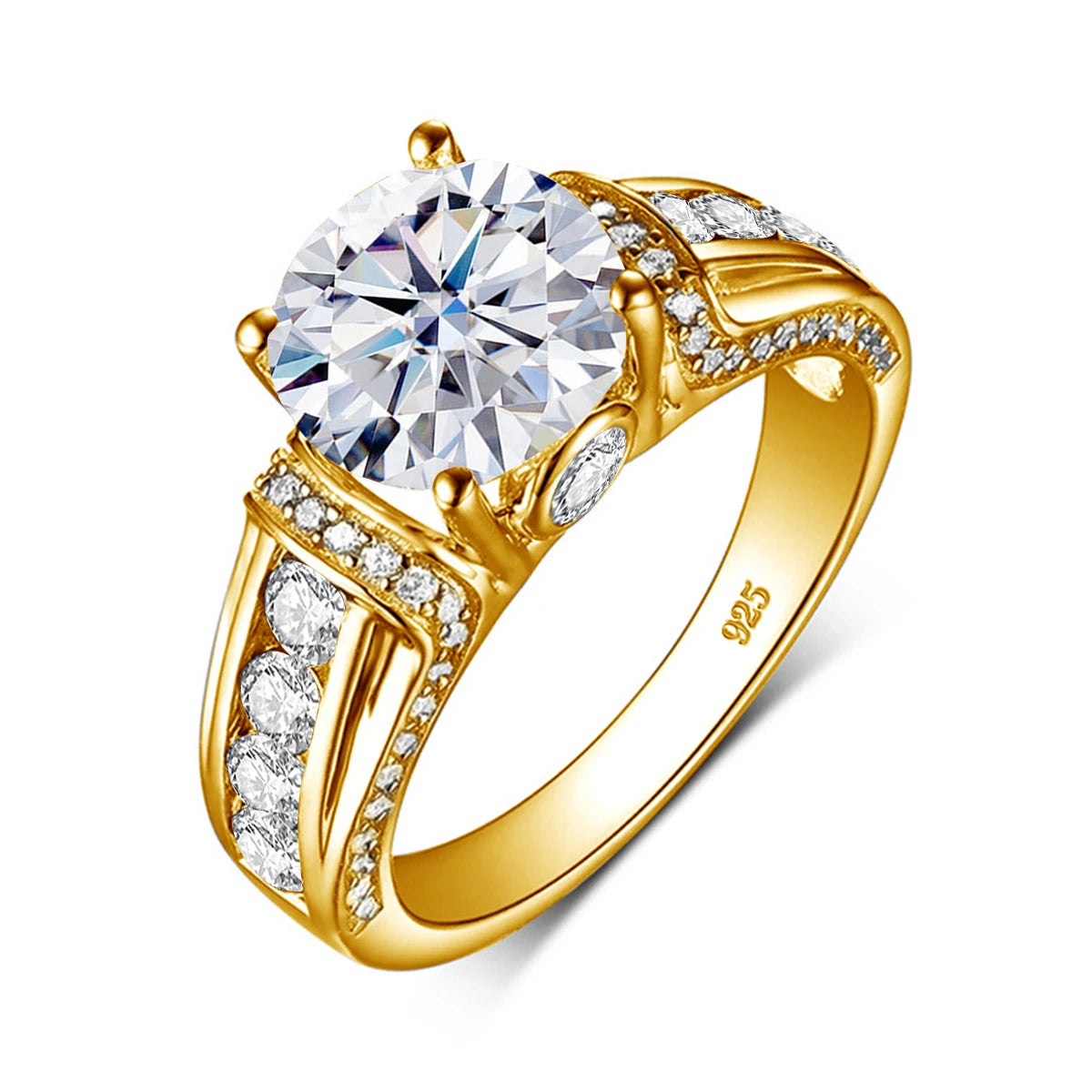 Luxury 2ct Moissanite Ring