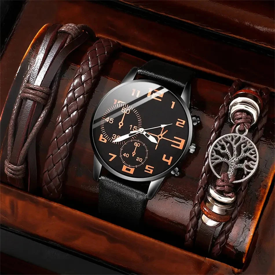 5PCS Bracelet Watch Set
