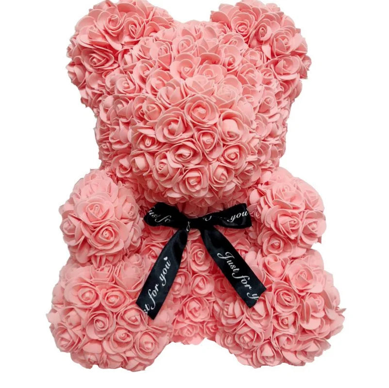 Artificial Foam Flowers Bear
