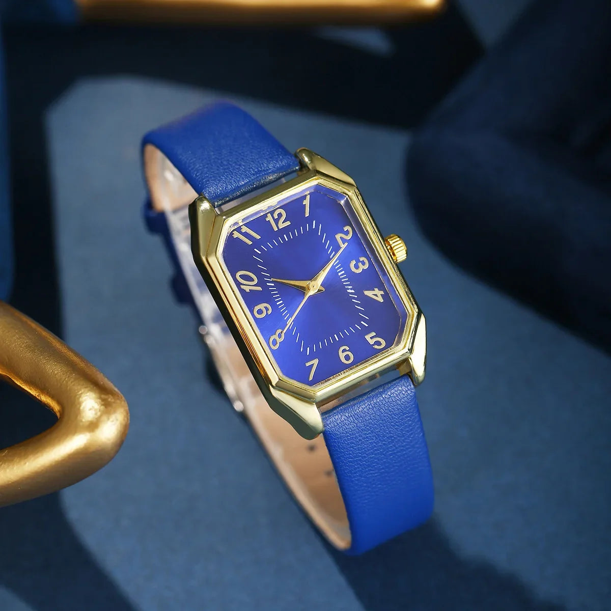 6/5/1PCS Luxury Quartz Wristwatch Jewelry Set