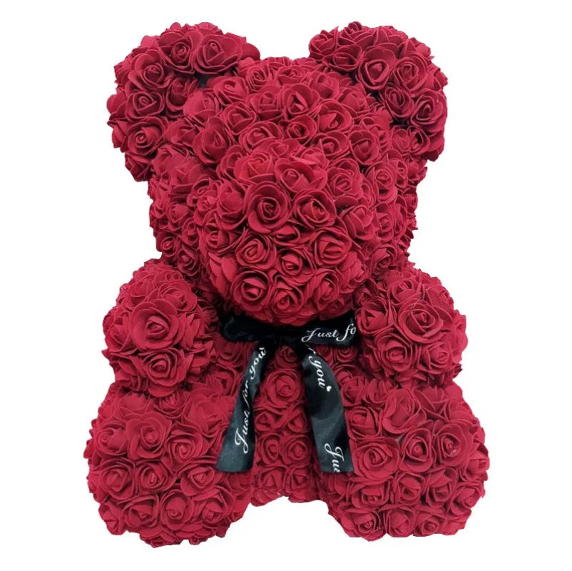 Artificial Foam Flowers Bear