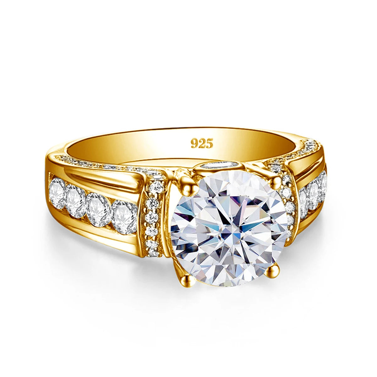Luxury 2ct Moissanite Ring