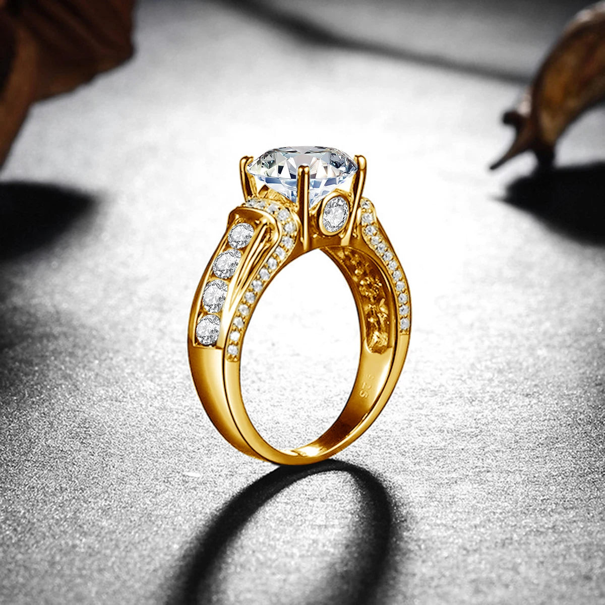 Luxury 2ct Moissanite Ring
