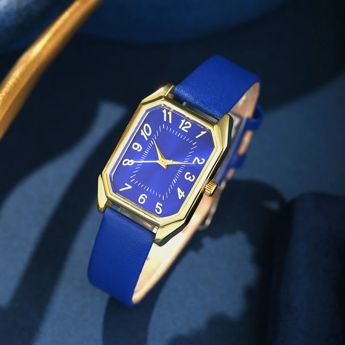 6/5/1PCS Luxury Quartz Wristwatch Jewelry Set
