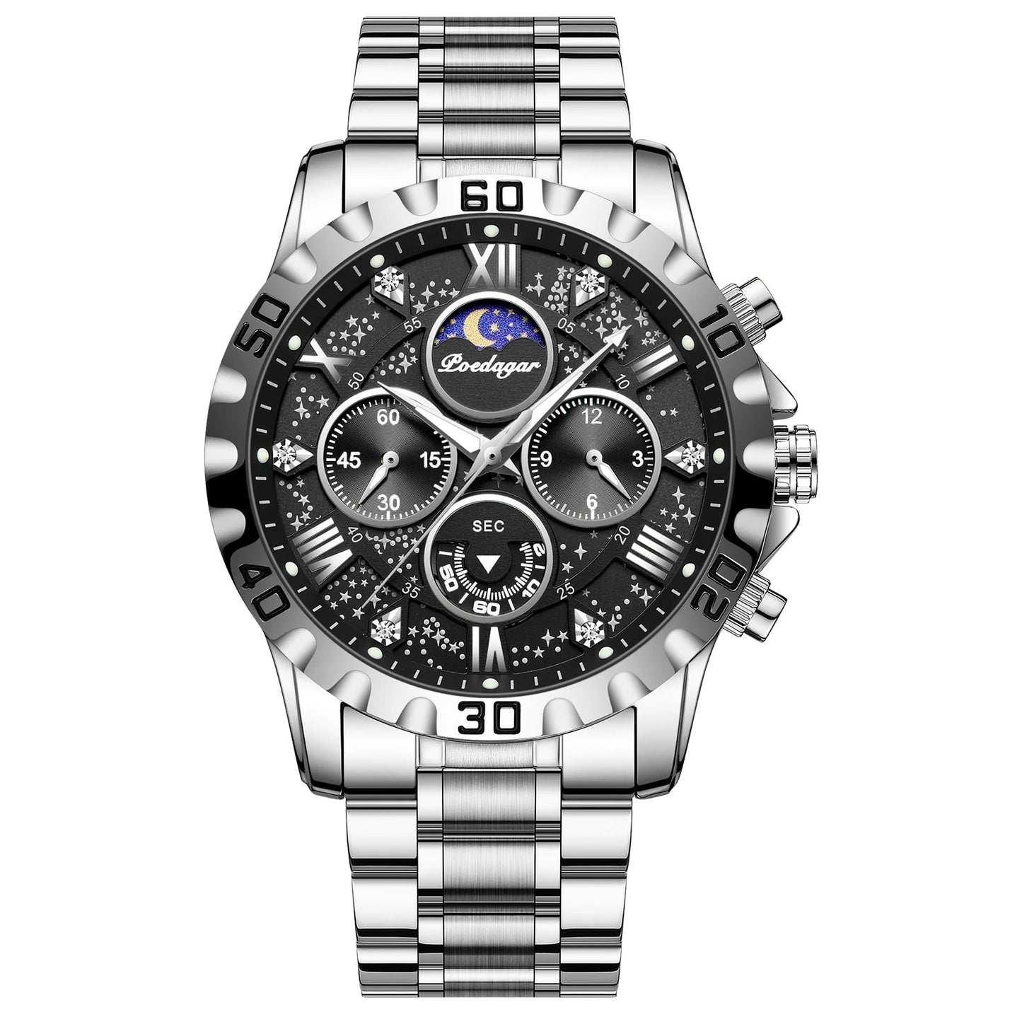 Luxury Quartz Chronograph Watch