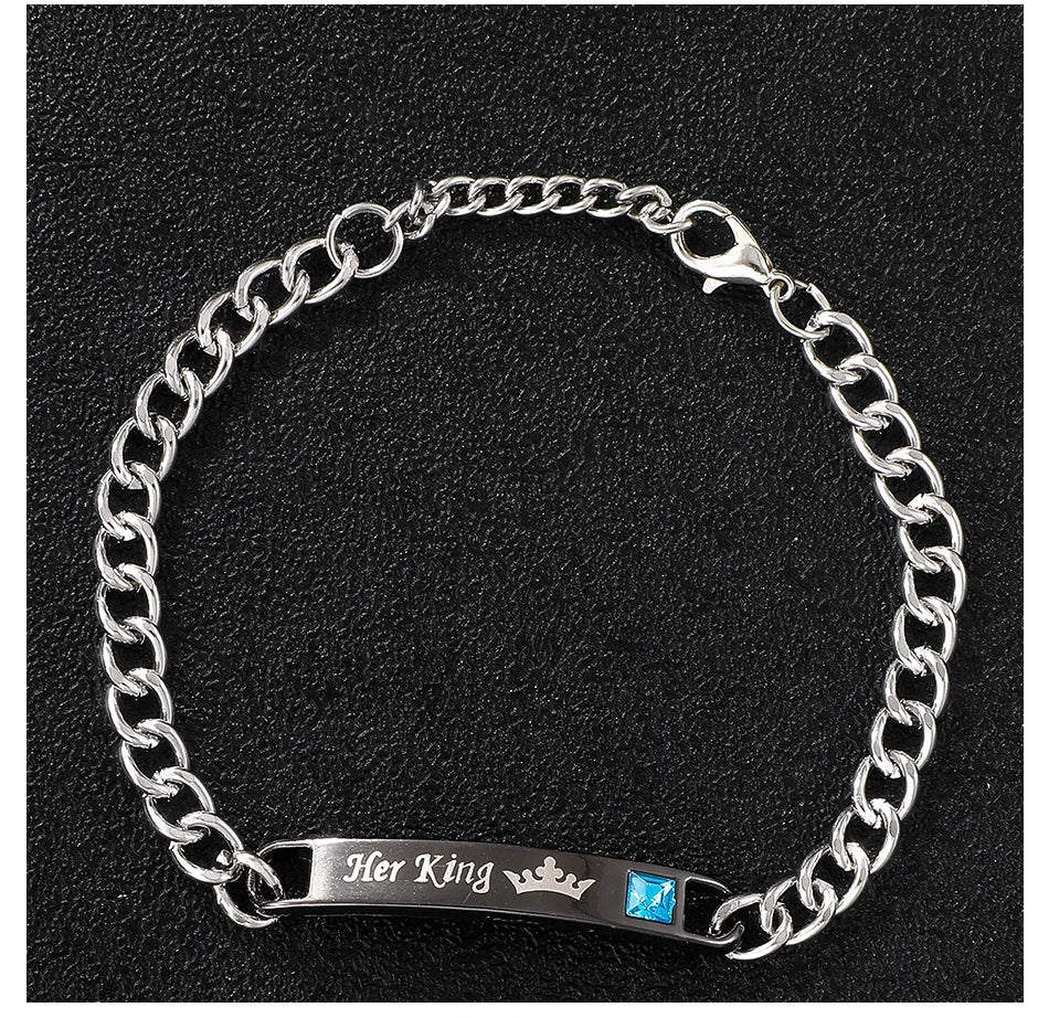 Luxury 2pcs Quartz Watch Bracelet Set