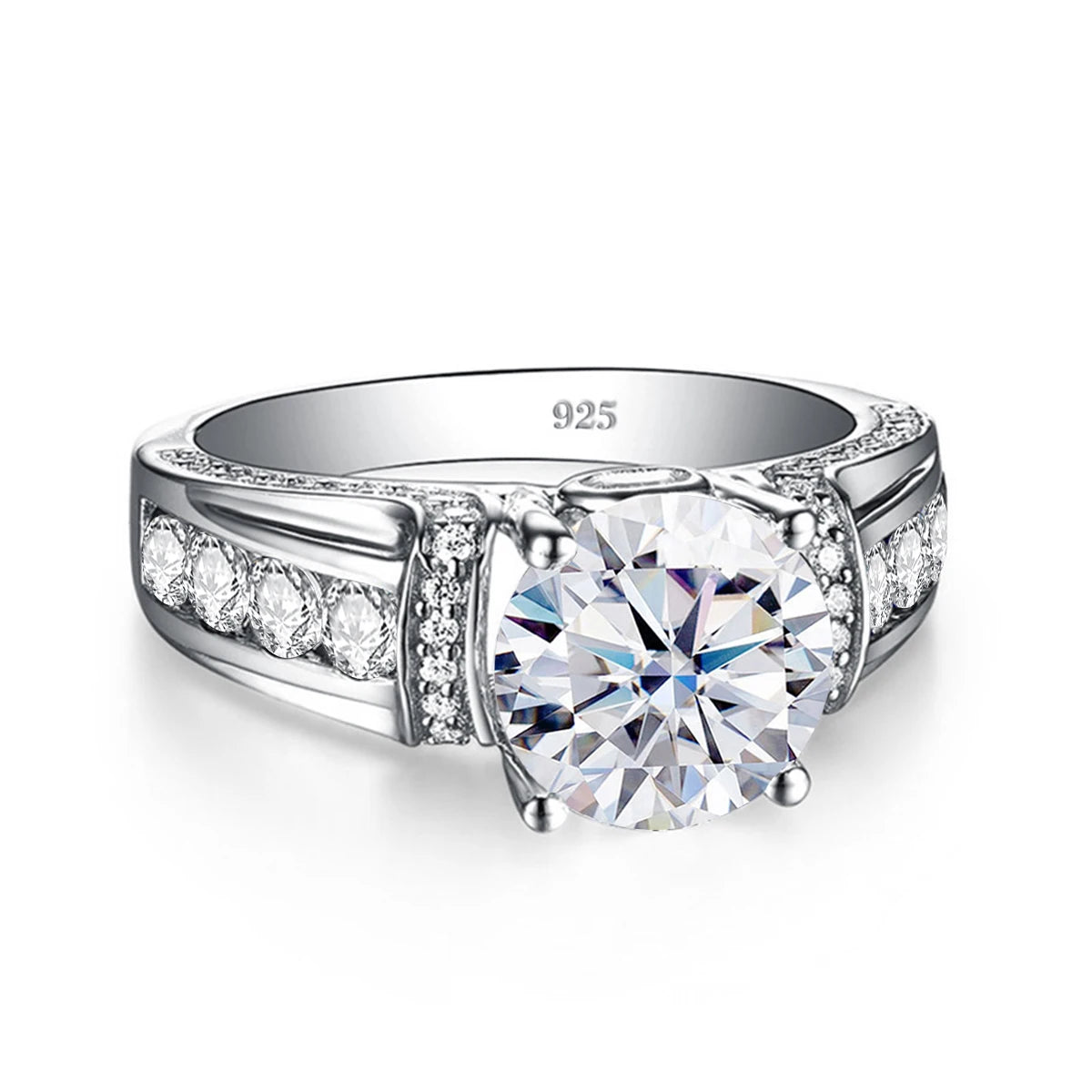 Luxury 2ct Moissanite Ring