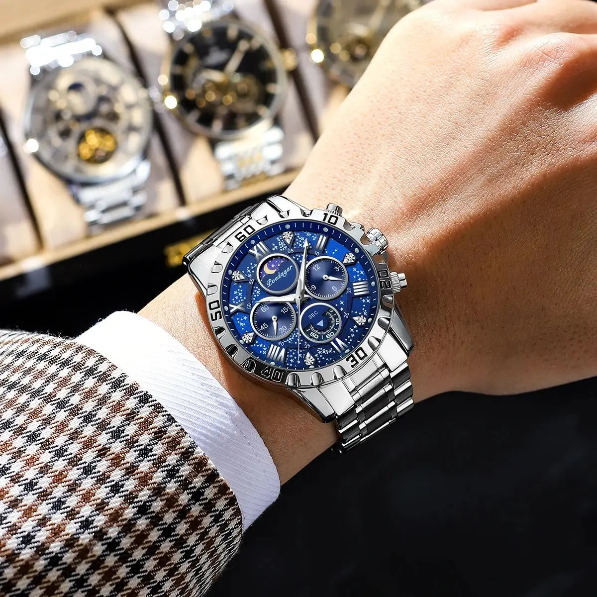 Luxury Quartz Chronograph Watch