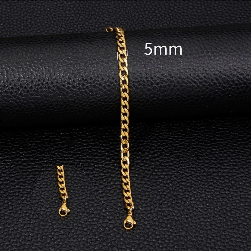 Classic Cuban Chain Bracelet
