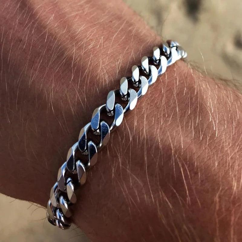 Classic Cuban Chain Bracelet