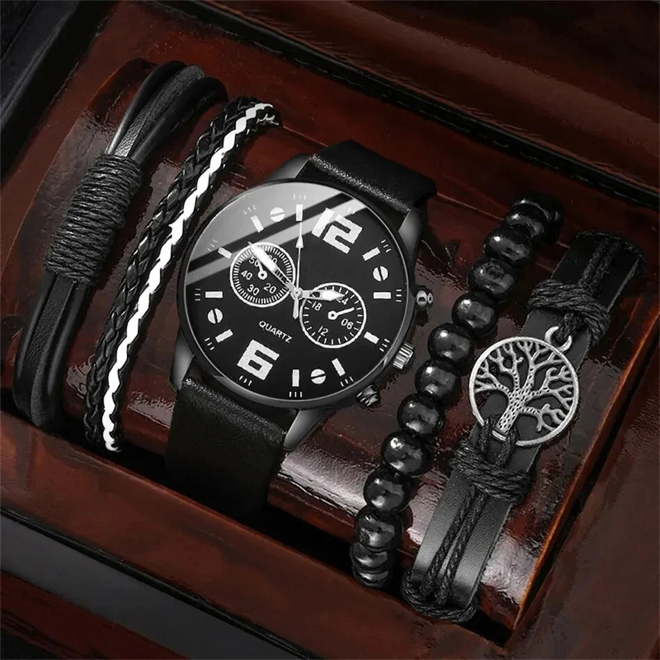 5PCS Bracelet Watch Set