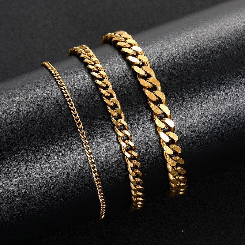 Classic Cuban Chain Bracelet