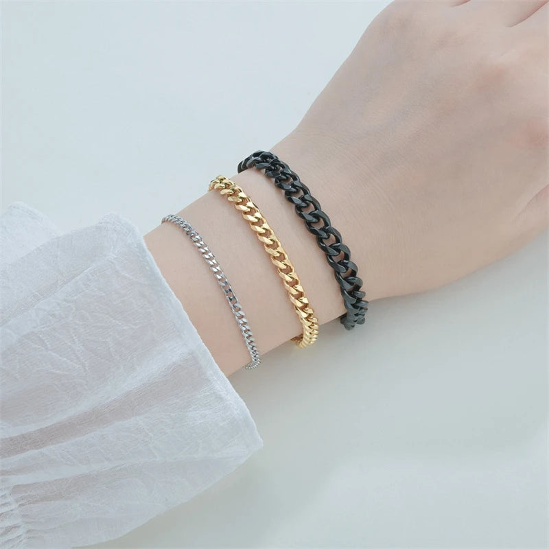 Classic Cuban Chain Bracelet