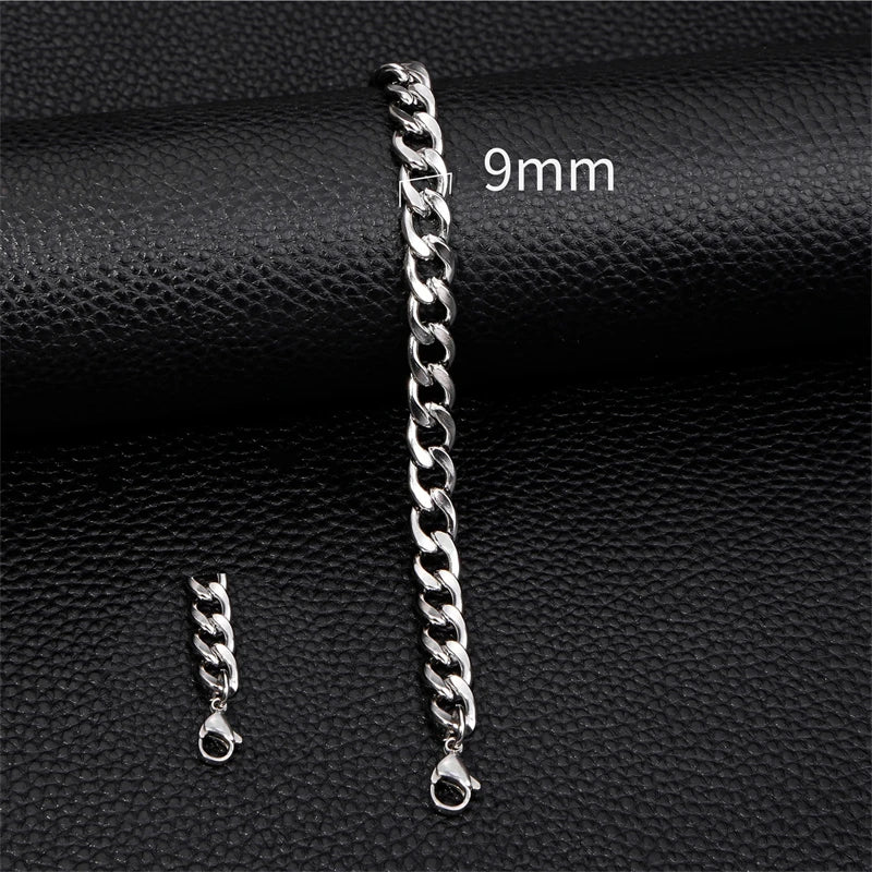 Classic Cuban Chain Bracelet