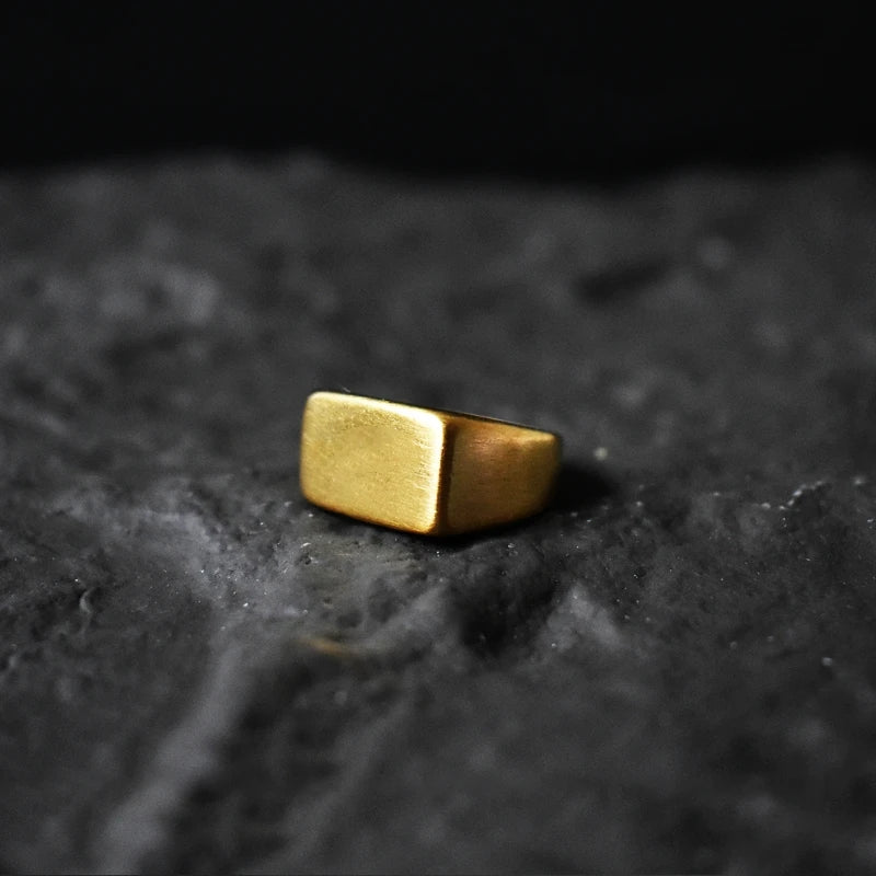 Stainless Steel Signet Ring