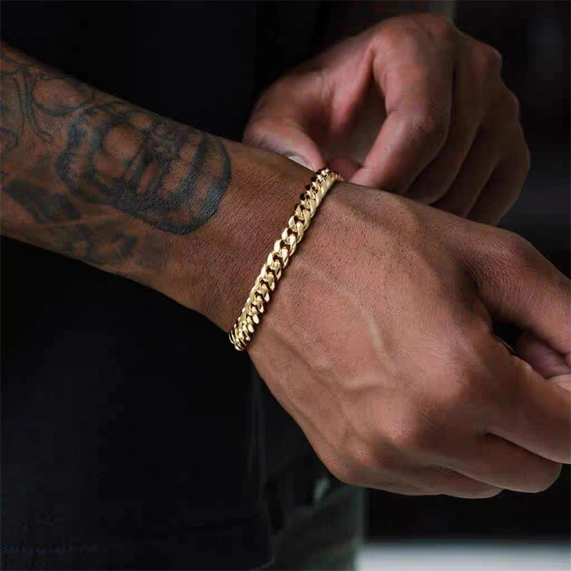 Classic Cuban Chain Bracelet