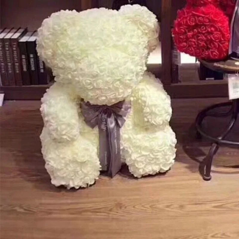 Artificial Foam Flowers Bear