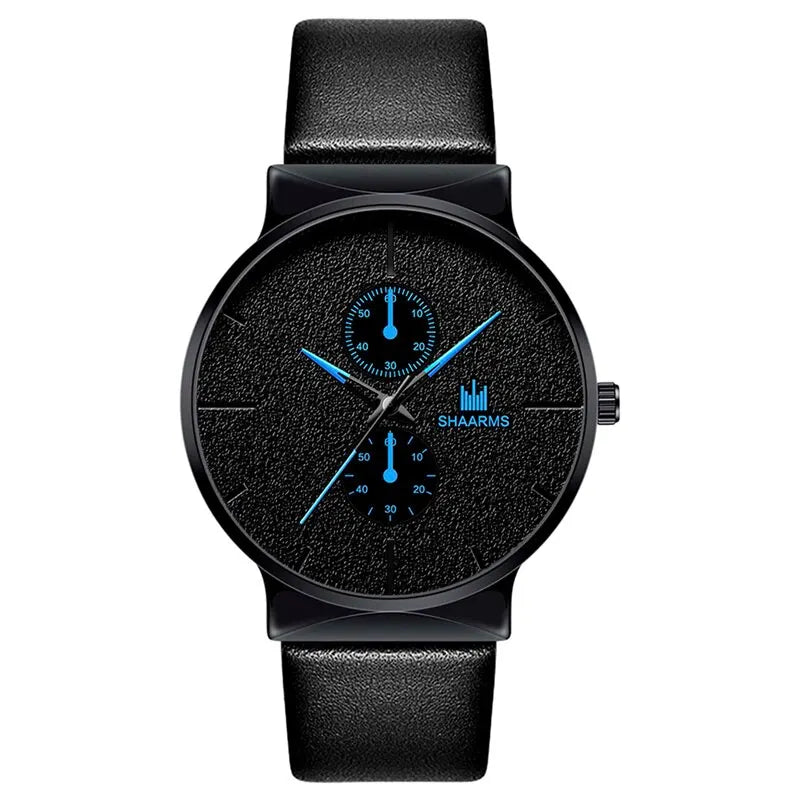 Luxury 2pcs Quartz Watch Bracelet Set