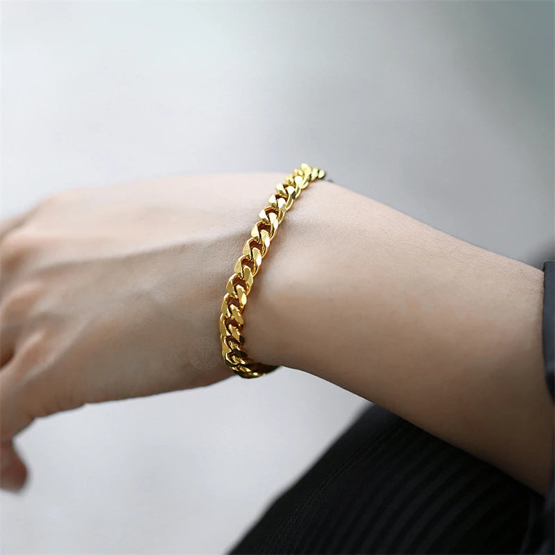 Classic Cuban Chain Bracelet