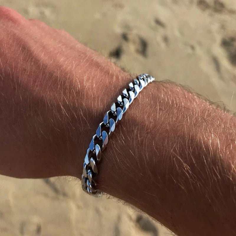 Classic Cuban Chain Bracelet