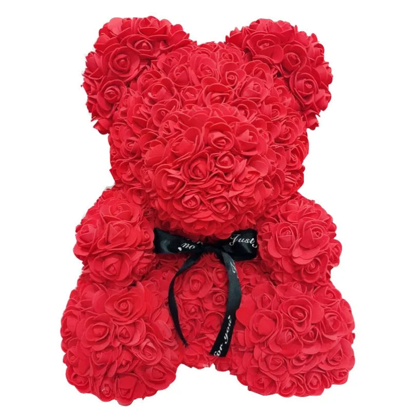 Artificial Foam Flowers Bear