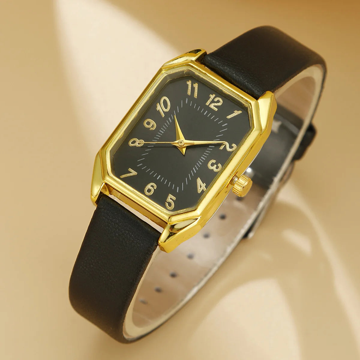 6/5/1PCS Luxury Quartz Wristwatch Jewelry Set