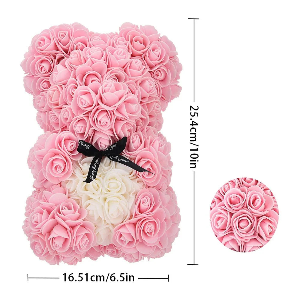 Artificial Foam Flowers Bear