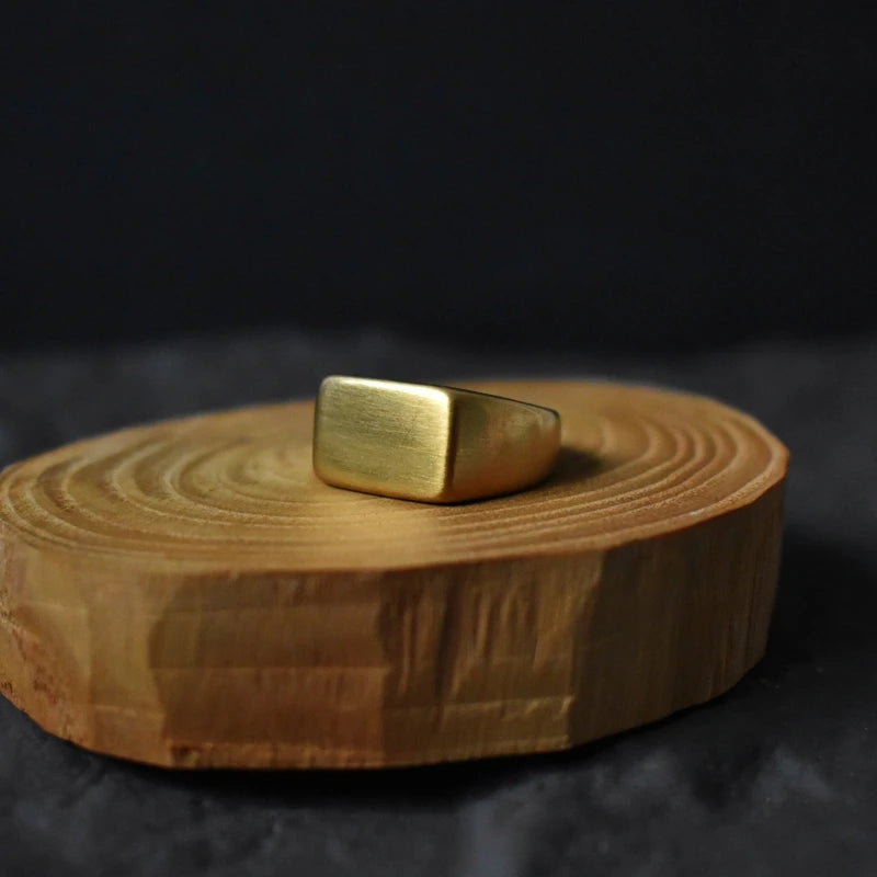 Stainless Steel Signet Ring