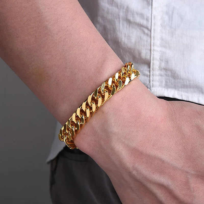 Classic Cuban Chain Bracelet